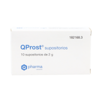 Qprost Supositorios 10 Supos