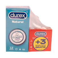 Durex Natural Plus 12uds +...